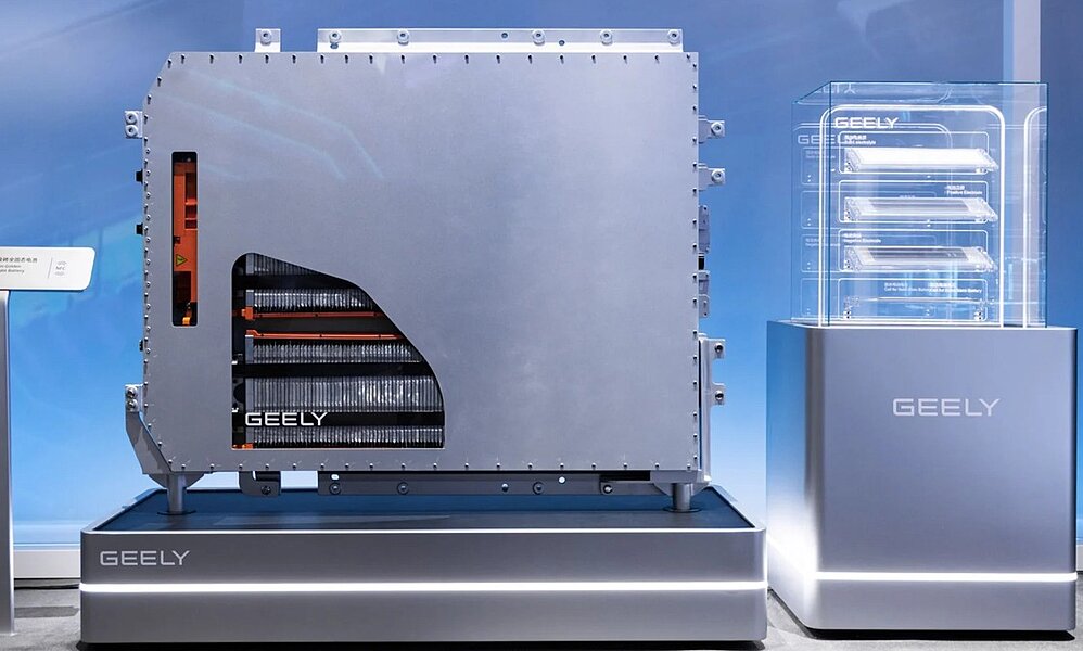 Geely startet 2027 mit dem Einsatz einer eigenen Feststoffbatterie. Bild: Geely