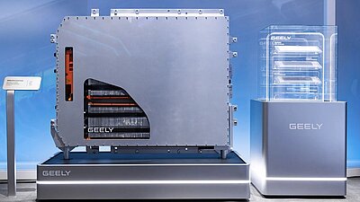 Geely startet 2027 mit dem Einsatz einer eigenen Feststoffbatterie. Bild: Geely