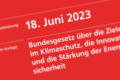Klimaschutzgesetz Abstimmung Büchlein