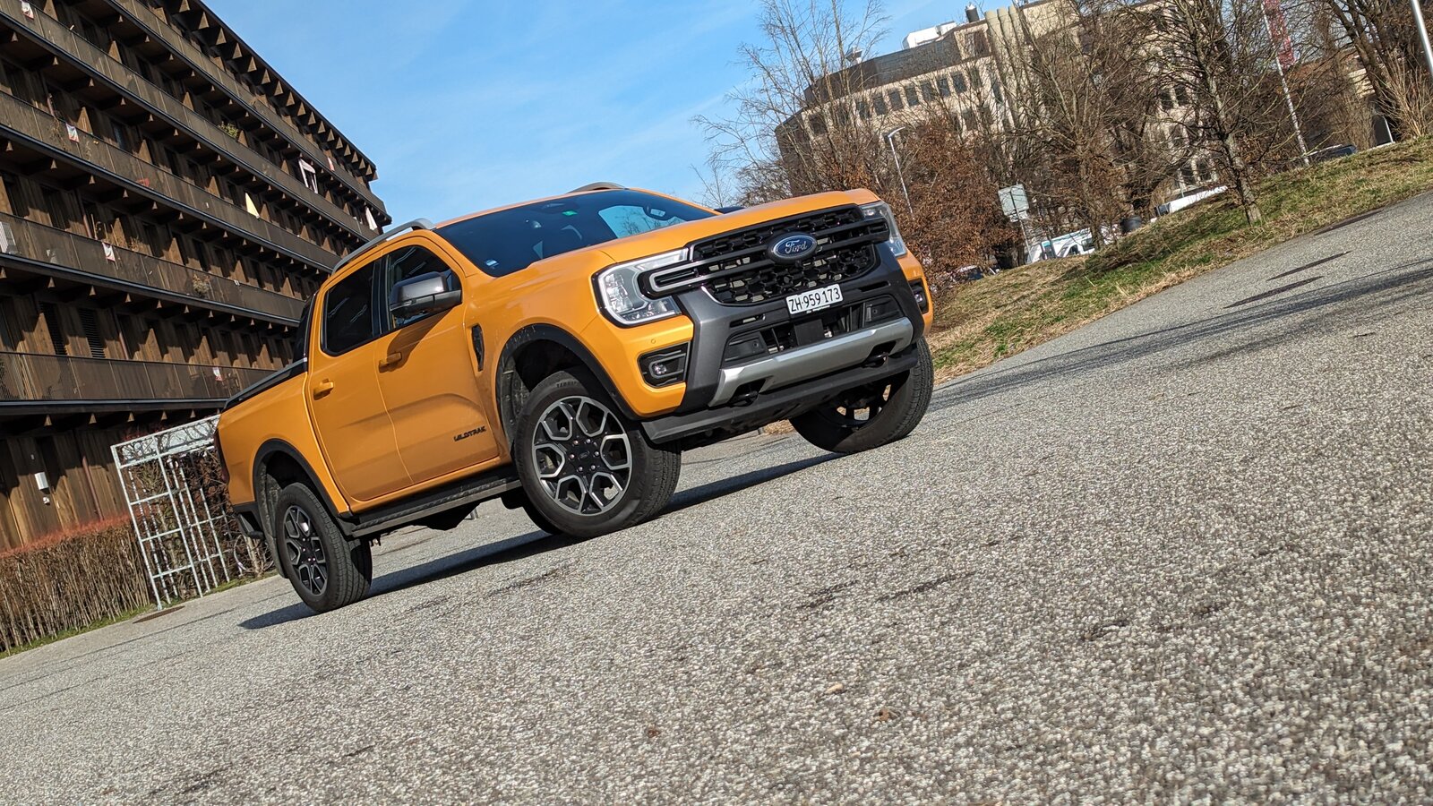 Ford Ranger Wildtrak von schräg vorne
