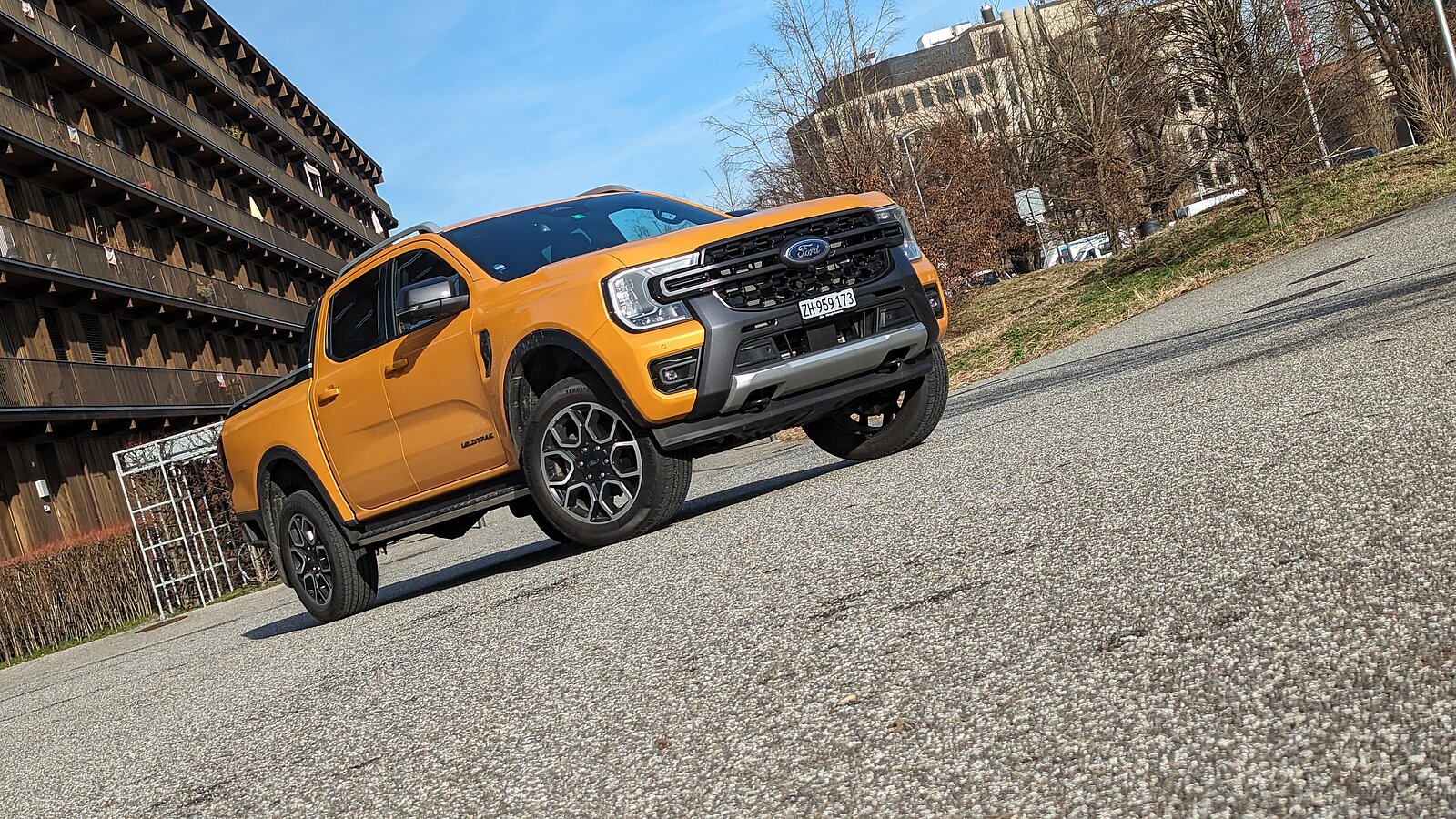 Ford Ranger Wildtrak von schräg vorne