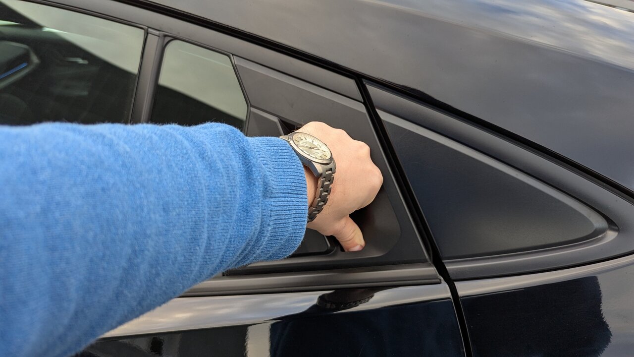 Türgriff im Toyota Prius