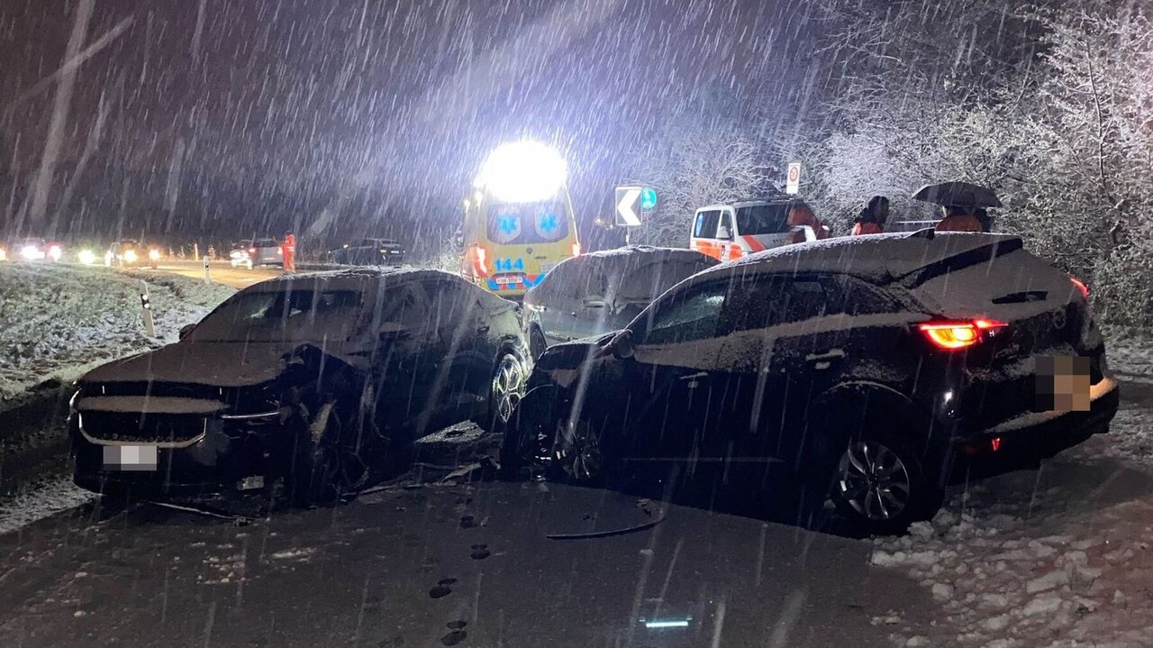 Unfall in Rickenbach