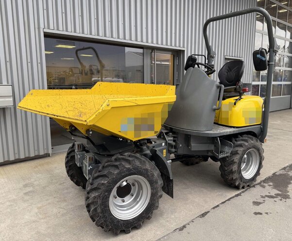 in St. Gallen gestohlener Dumper