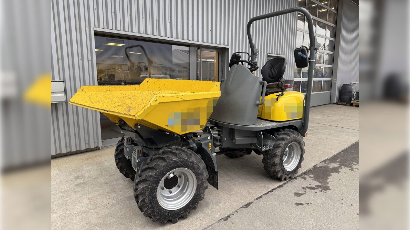 in St. Gallen gestohlener Dumper