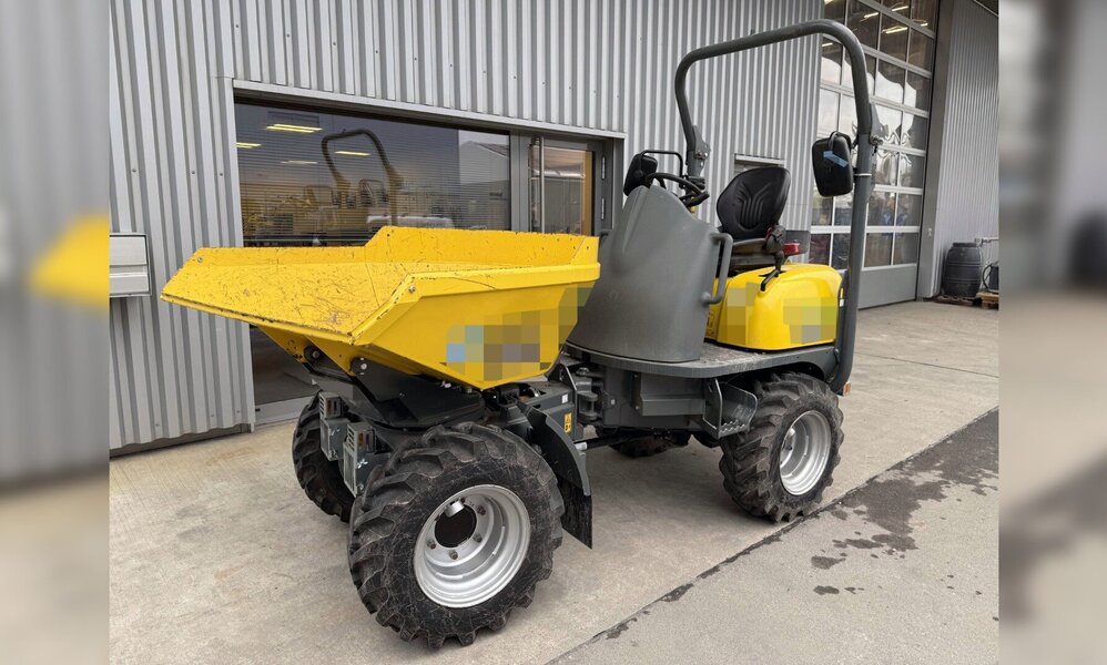 in St. Gallen gestohlener Dumper