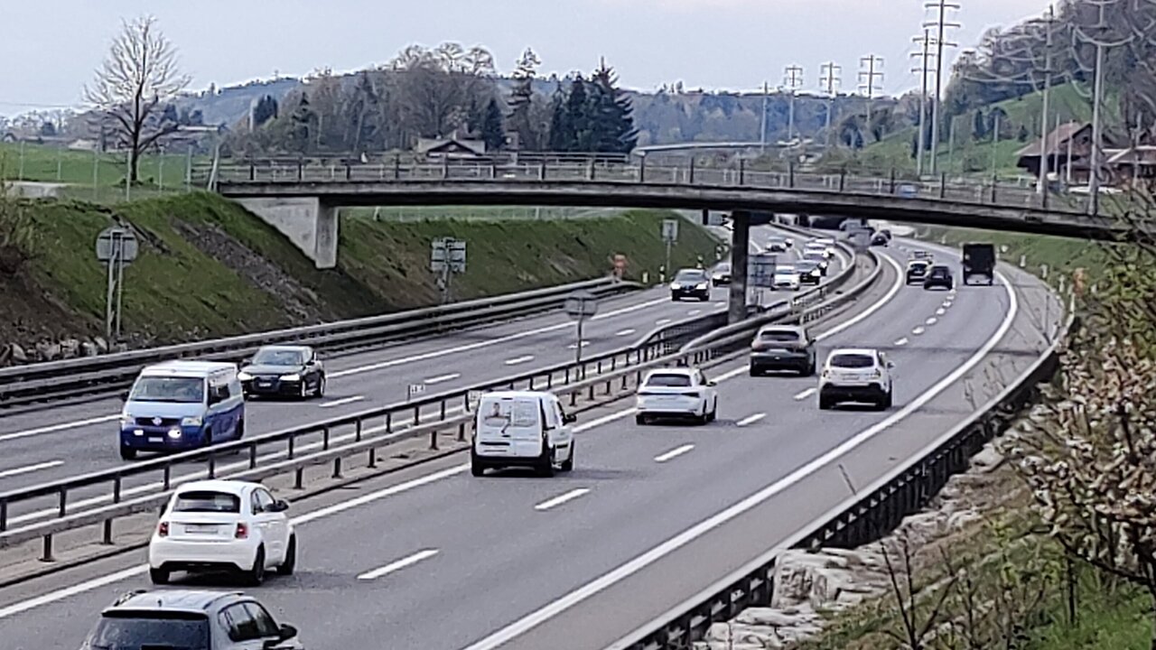 Verkehr auf der Autobahn