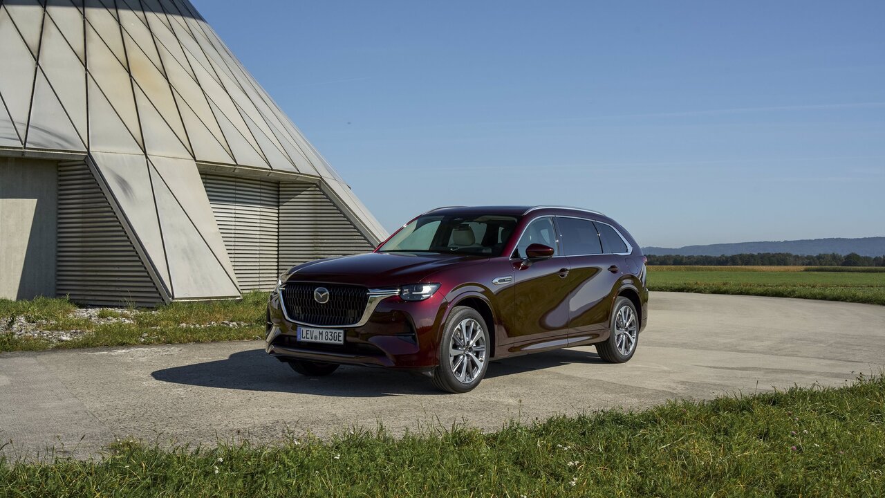 Mazda CX-80 von vorne
