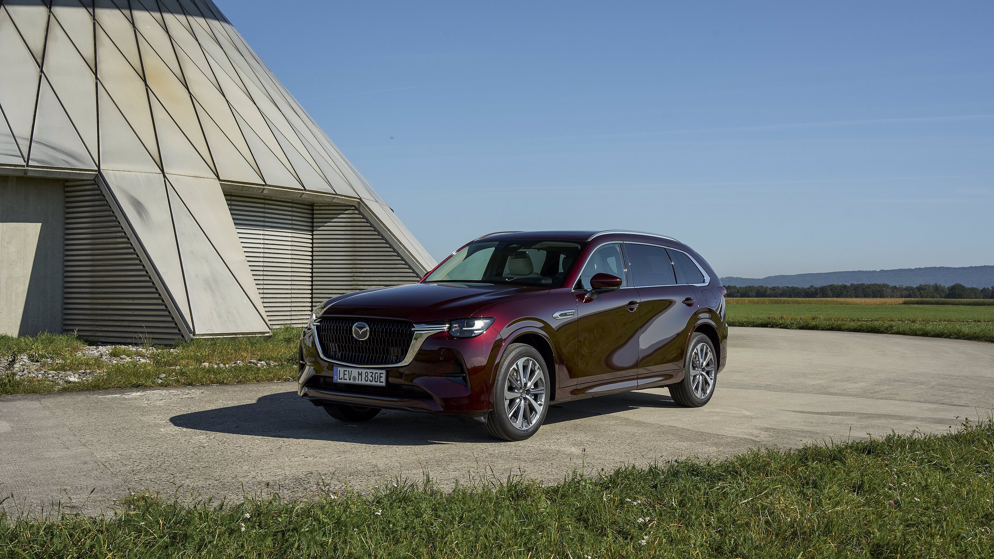 Mazda CX-80 von vorne