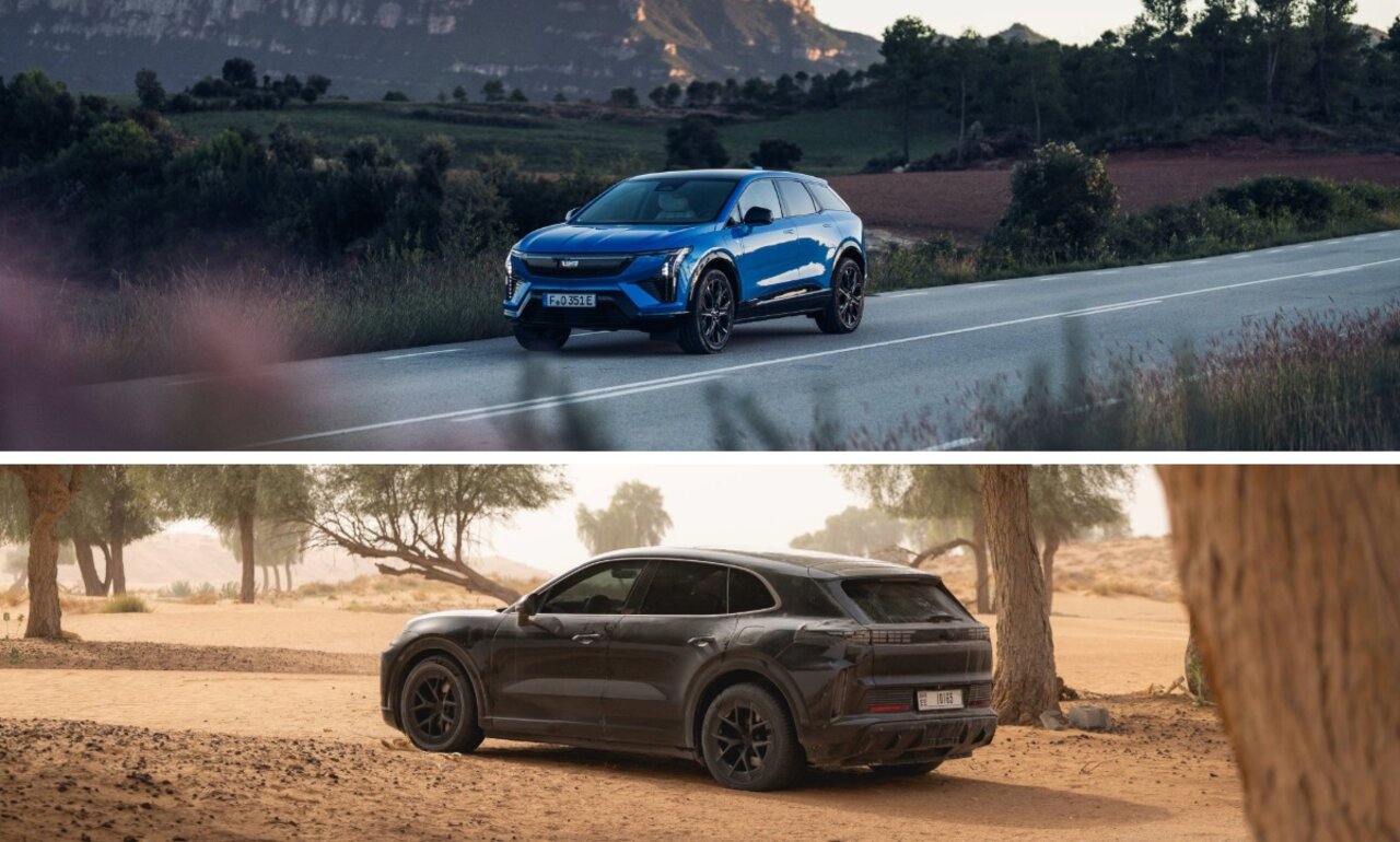 Porsche Cayenne Eletric Cadillac Optiq