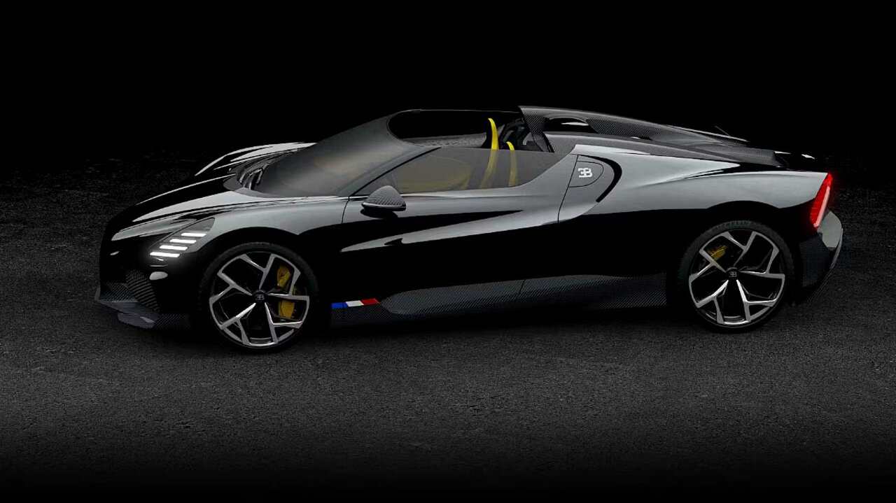 Platz 10: Bugatti W16 Mistral (6 Mio. Franken). Bild: Bugatti