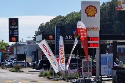 Tankstellen an der Grenze