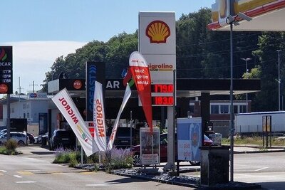 Tankstellen an der Grenze