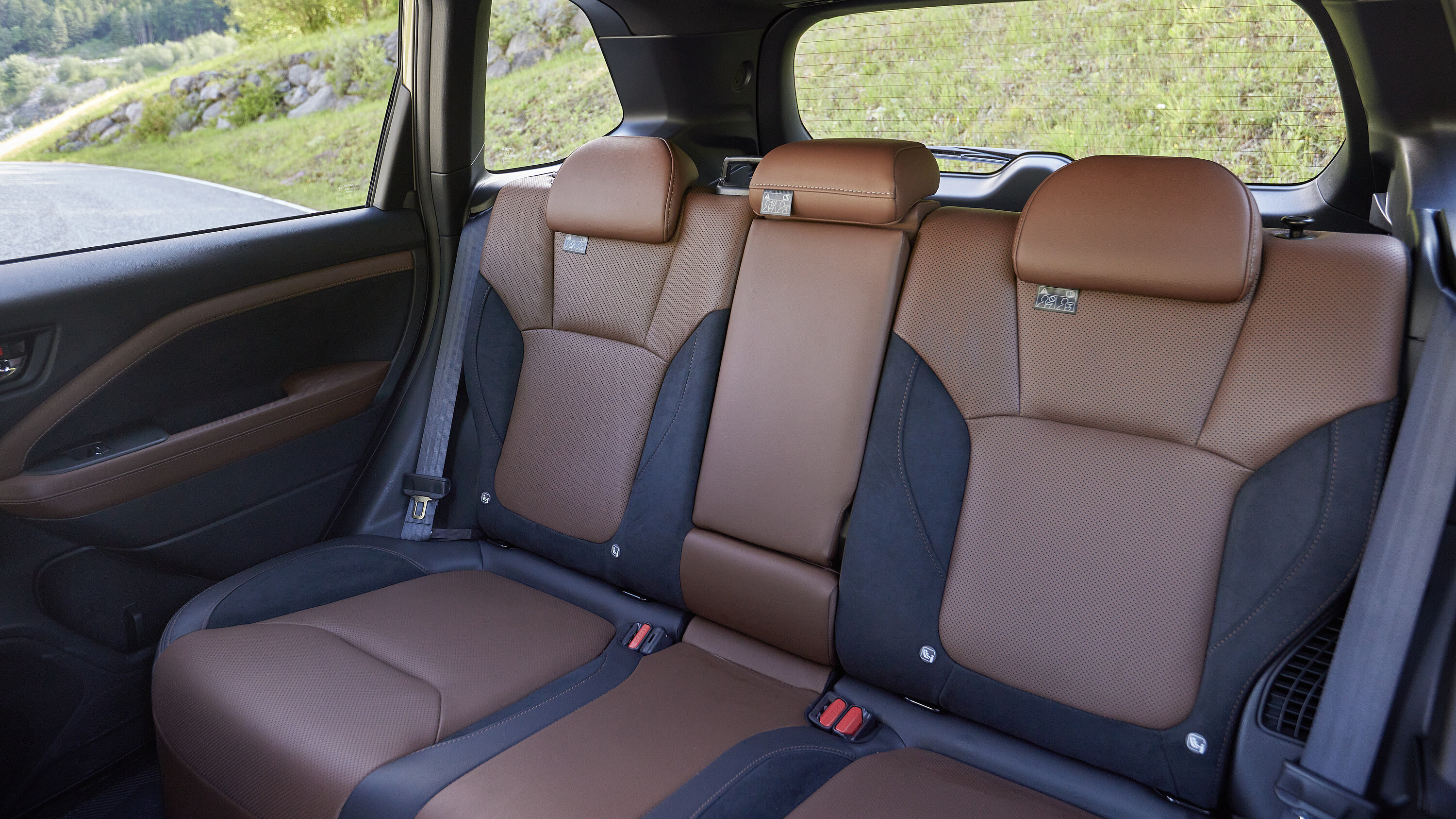 Rücksitze im Subaru Forester