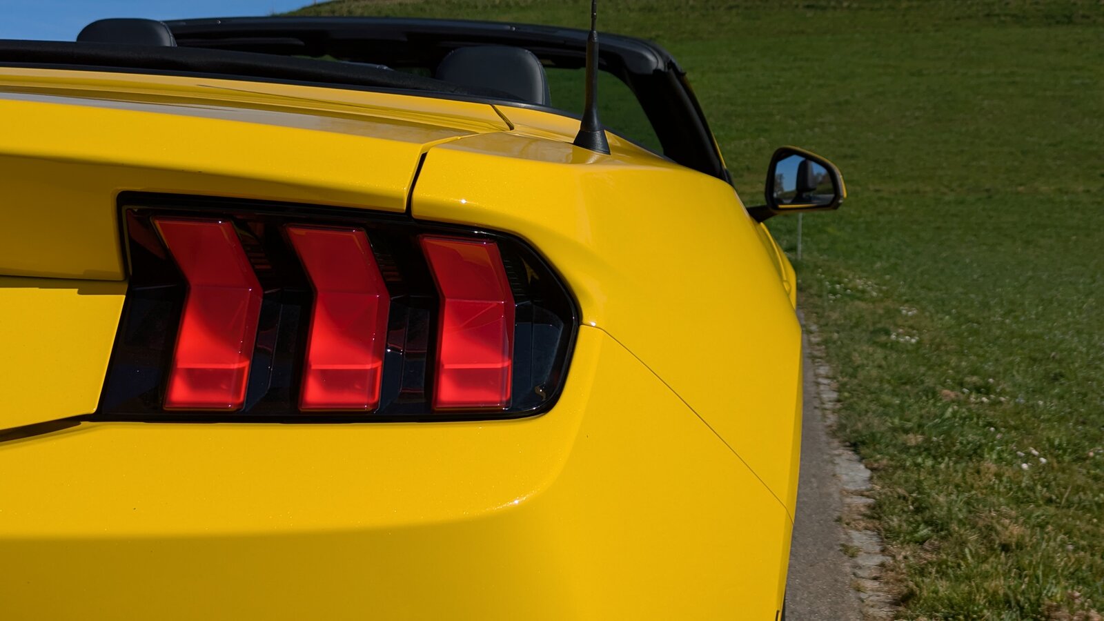Heckleuchten des Ford Mustang