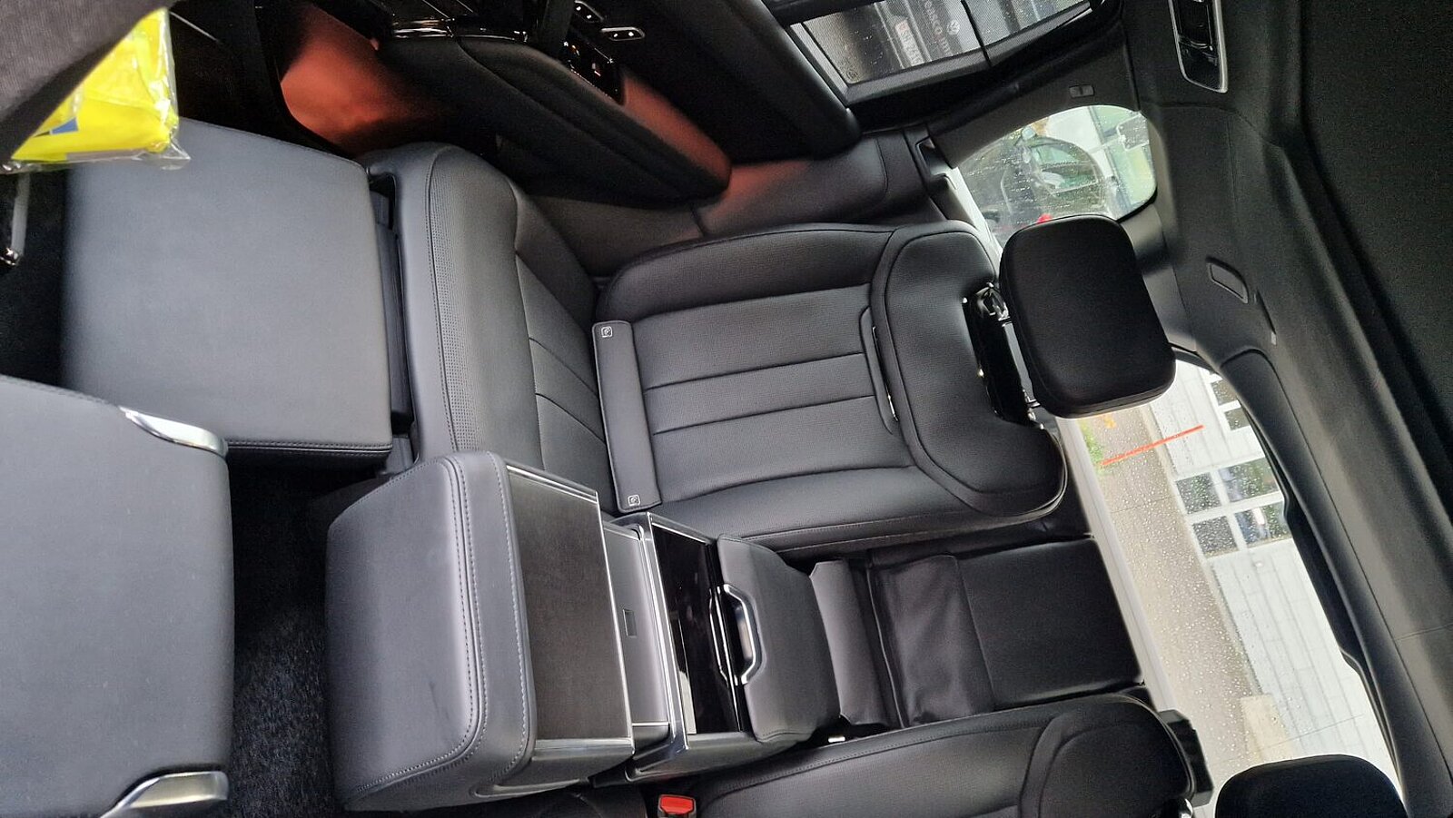 Rücksitz im Range Rover