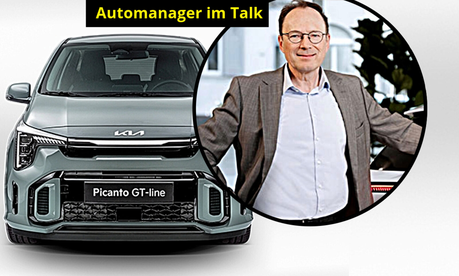 Schaut trotz aktuellen Herausforderungen optimistisch in die Zukunft: KIA-Markenchef Peter Fahrni. Grafik: STREETLIFE