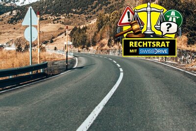 Wann darf ich eine Sicherheitslinie überfahren? Die Swissdrive-Verkehrsjuristen geben Antwort. Bild: freepik