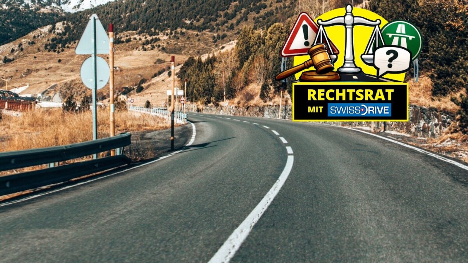 Wann darf ich eine Sicherheitslinie überfahren? Die Swissdrive-Verkehrsjuristen geben Antwort. Bild: freepik