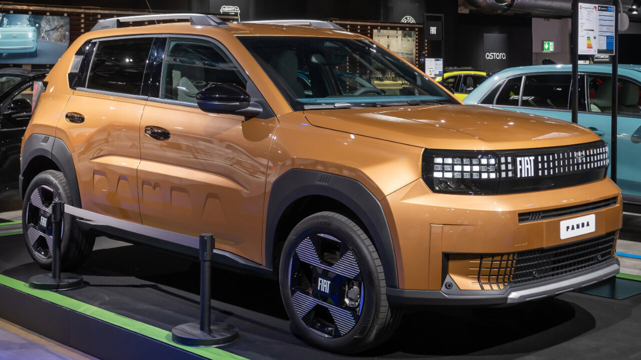 Beim neuen Fiat Panda Grande erinnert nur wenig ans ursprüngliche Modell. Bild: Fiat