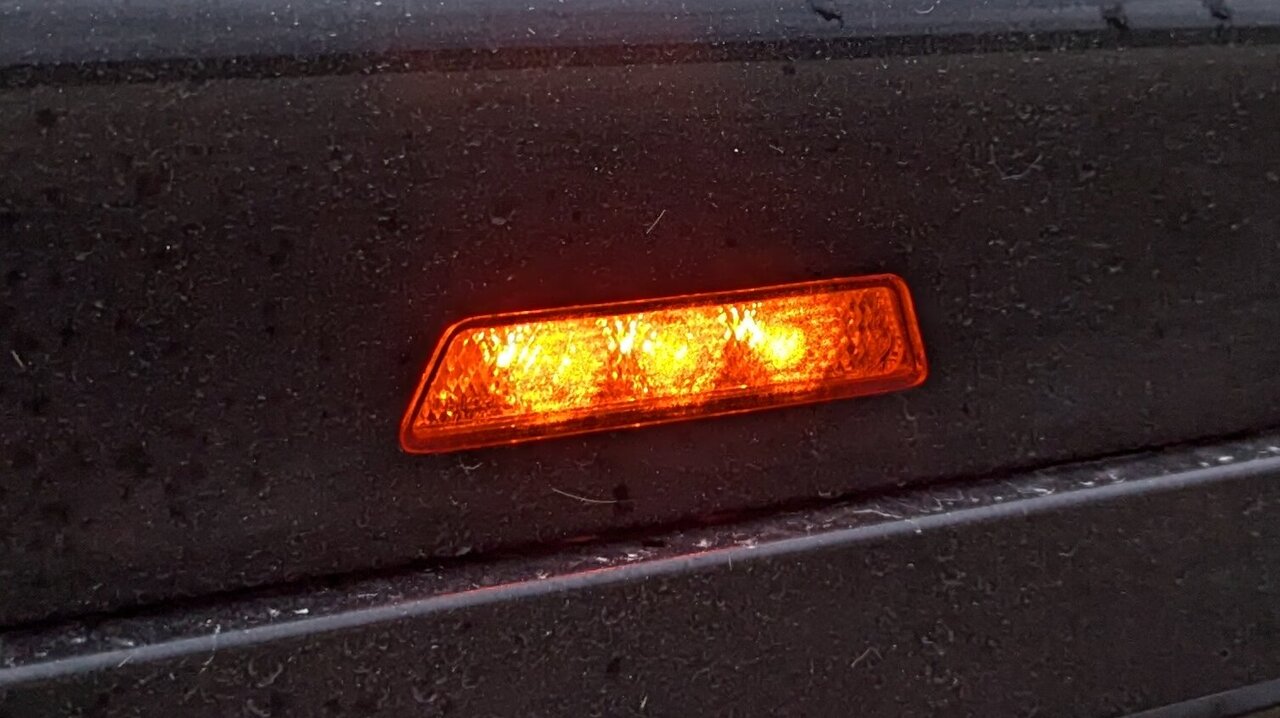 Nebelschlussleuchte am Toyota Prius