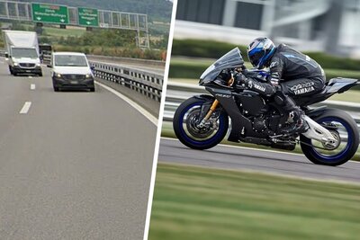 Der Töfffahrer war mit einer Yamaha YZF-R1 unterwegs. Bild: Google Maps, Zvg