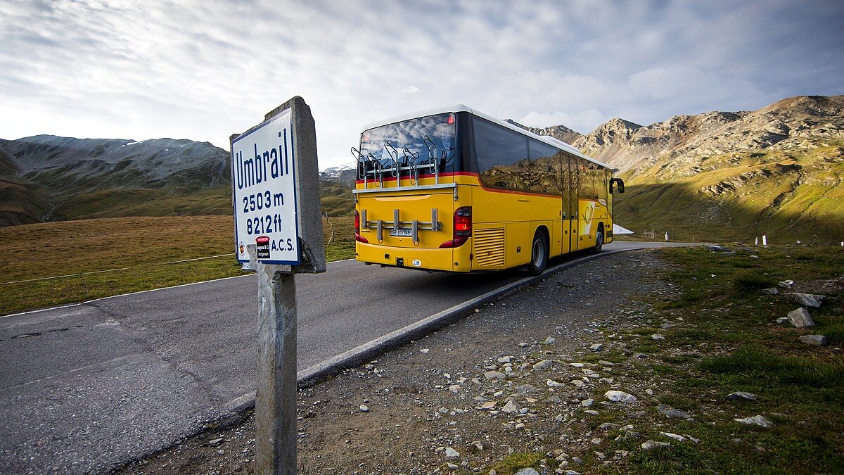 Umbrailpass Postauto