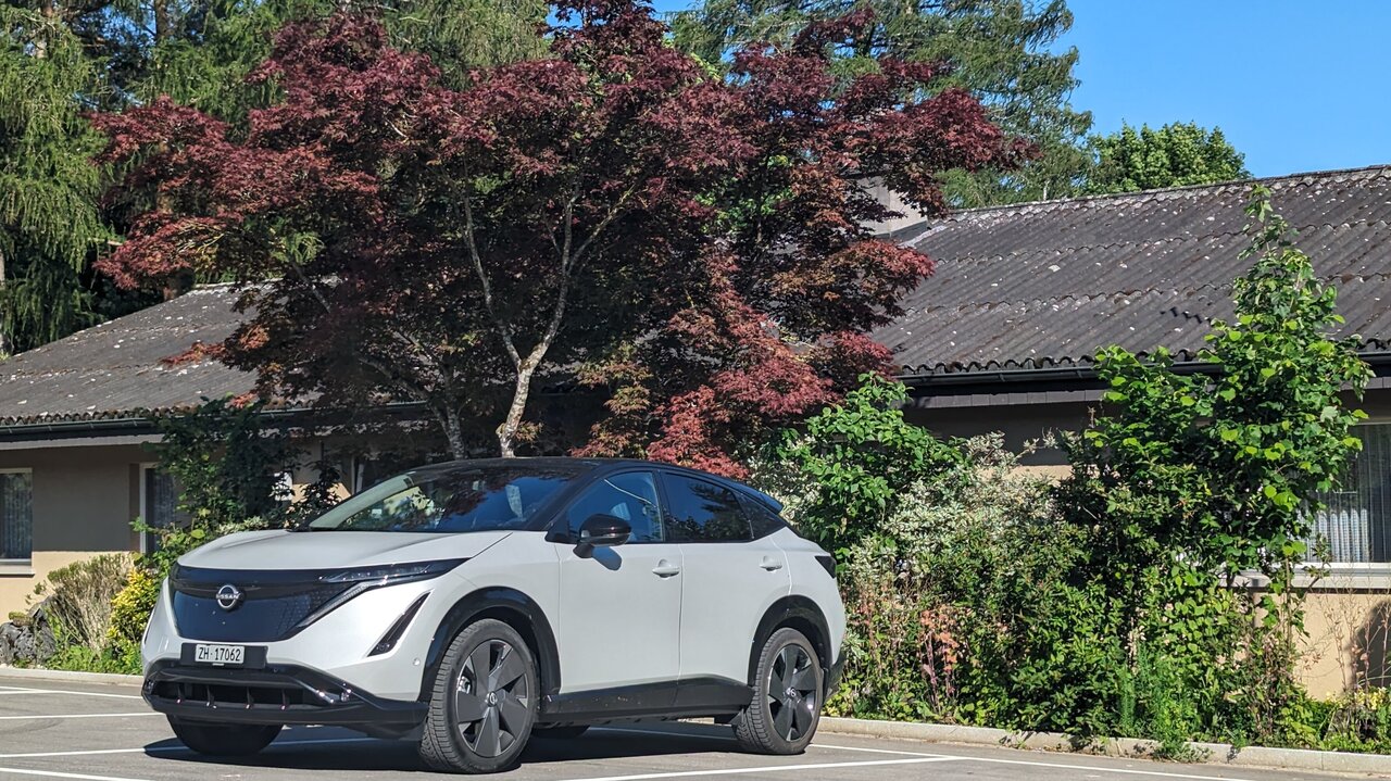 Nissan Ariya von vorne