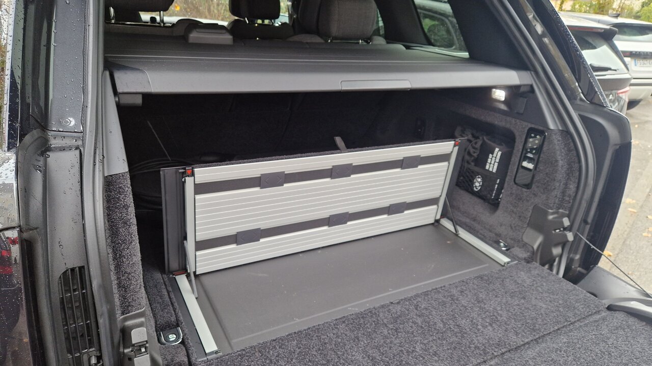 Kofferraum Range Rover Sport