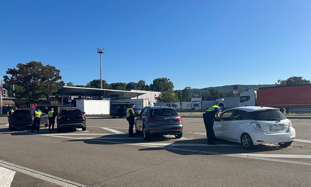 Vignetten Kontrolle Grenze