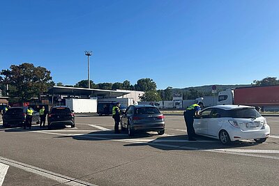 Vignetten Kontrolle Grenze