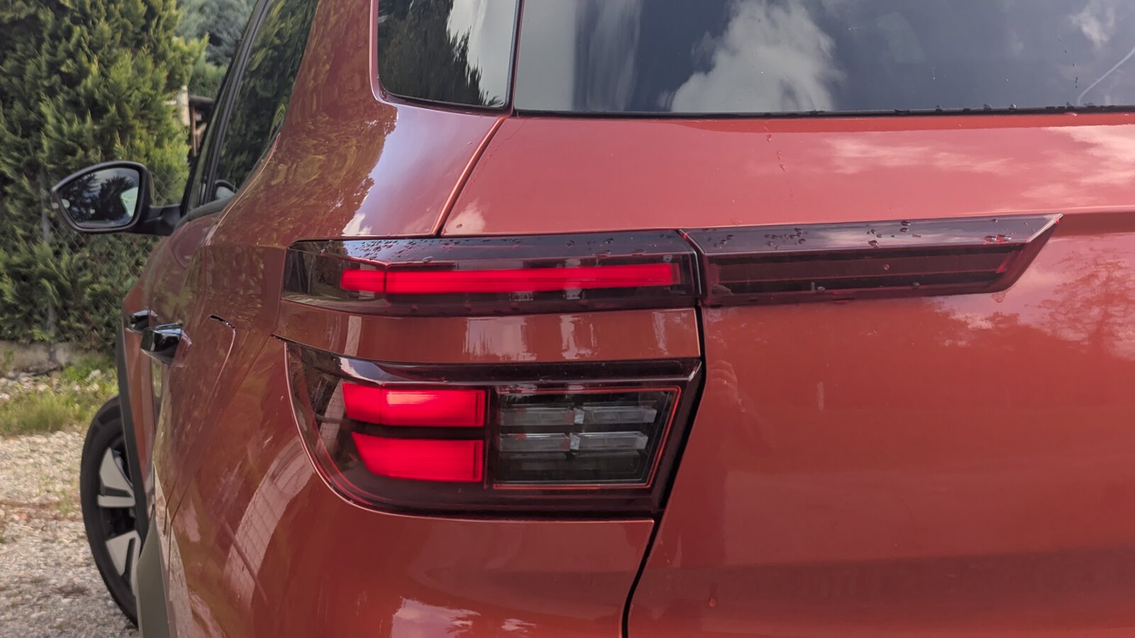 Heckleuchten des Opel Frontera