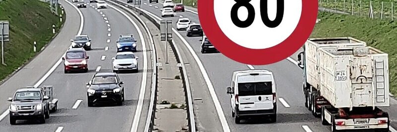 Führt das ASTRA ab Januar Tempo 80 zu Stosszeiten flächendeckend ein? Bild: STREETLIFE