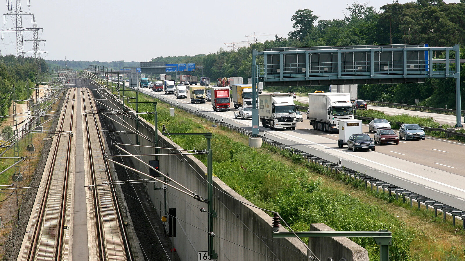 Verkehr bei Birsstadt