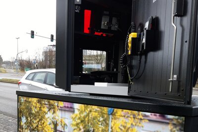 Blitzer «Toni» der Stadt Konstanz