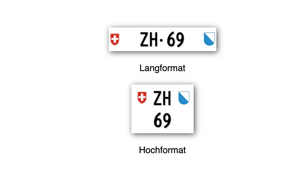 Kennzeichen ZH 69