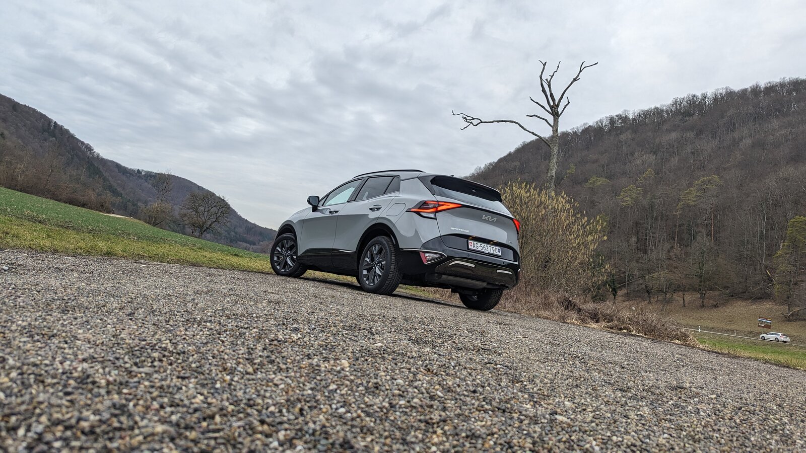 Kia Sportage von hinten