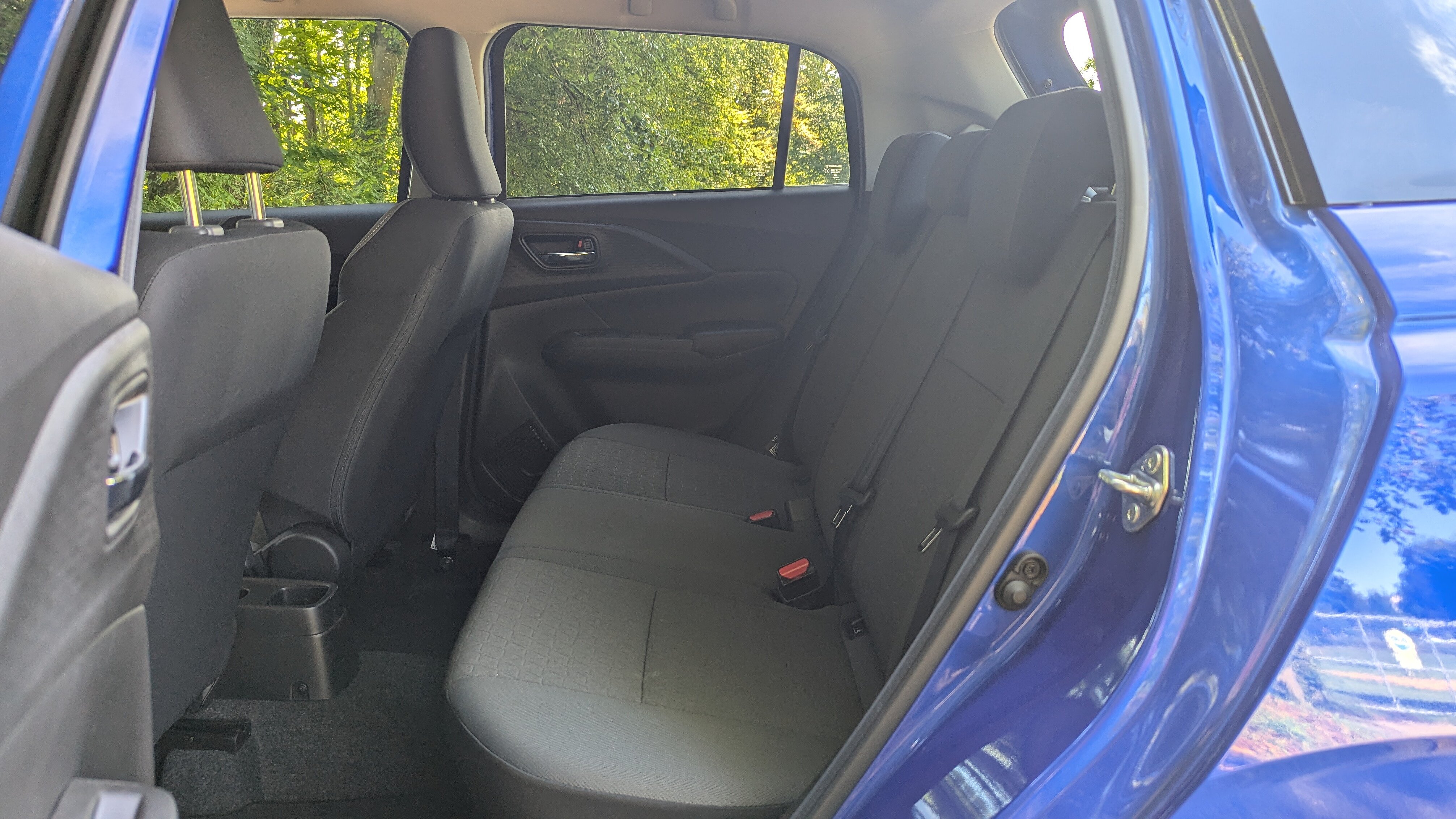 Rücksitze im Suzuki Swift