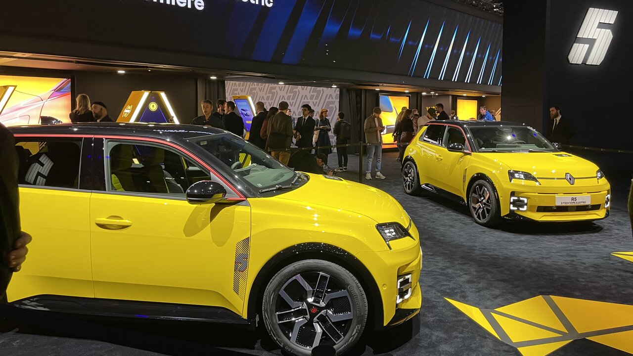 Renault 5 am Genfer Autosalon 2024