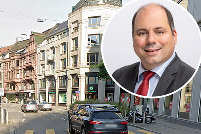 Der Zürcher SVP-Nationalrat Mauro Tuena will nicht, dass die Autofahrenden auf der Uraniastrasse eingeschränkt werden. Bild: Google Maps