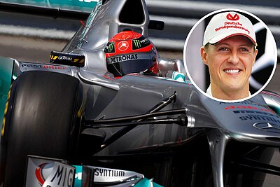Michael Schumacher im Mercedes