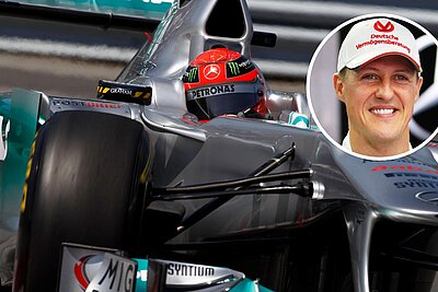 Michael Schumacher im Mercedes