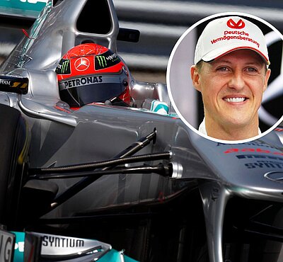 Michael Schumacher im Mercedes