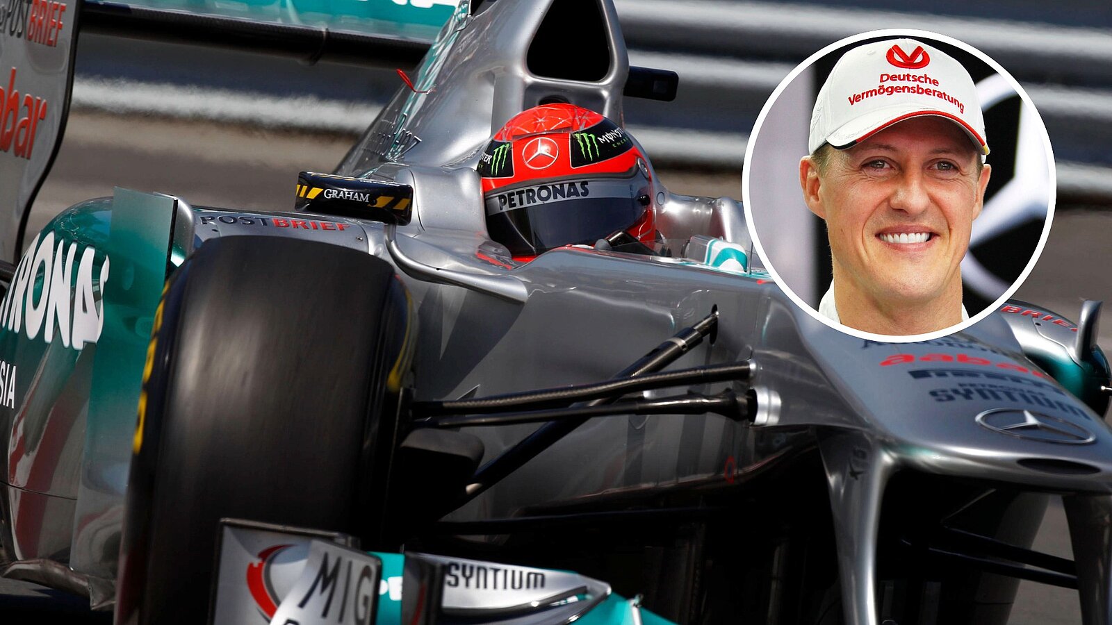 Michael Schumacher im Mercedes