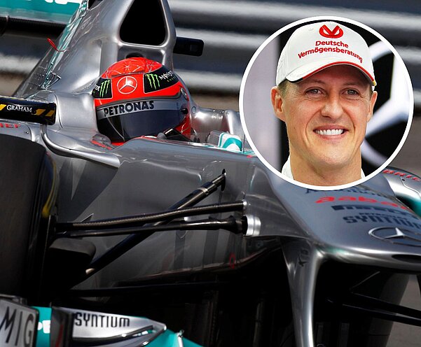 Michael Schumacher im Mercedes