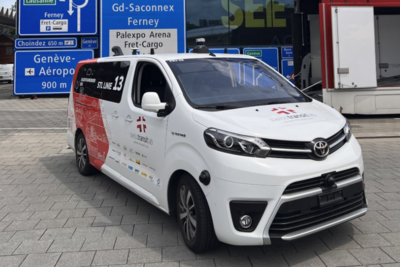 Autonomer Keinbus im Verkehrshaus Luzern