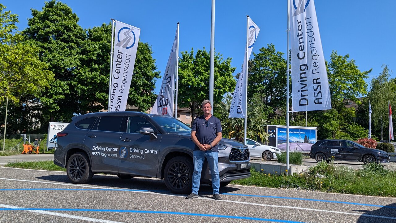 Der Geschäftsführer der ASSR Driving Centers Sennwald und Regensdorf Markus Rhyner