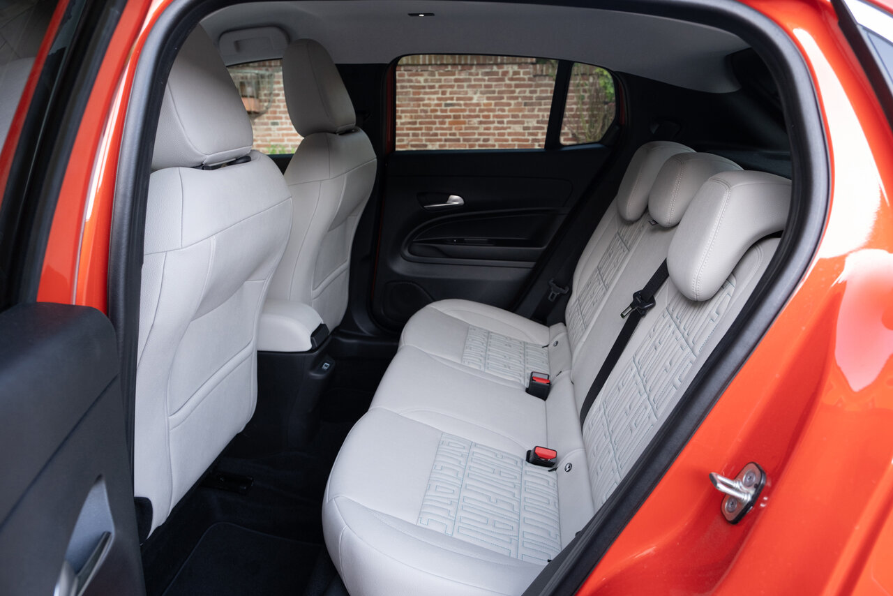 Rücksitze des Fiat 600e