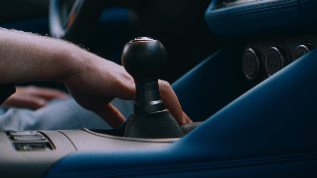 Handschaltung im Nissan Z