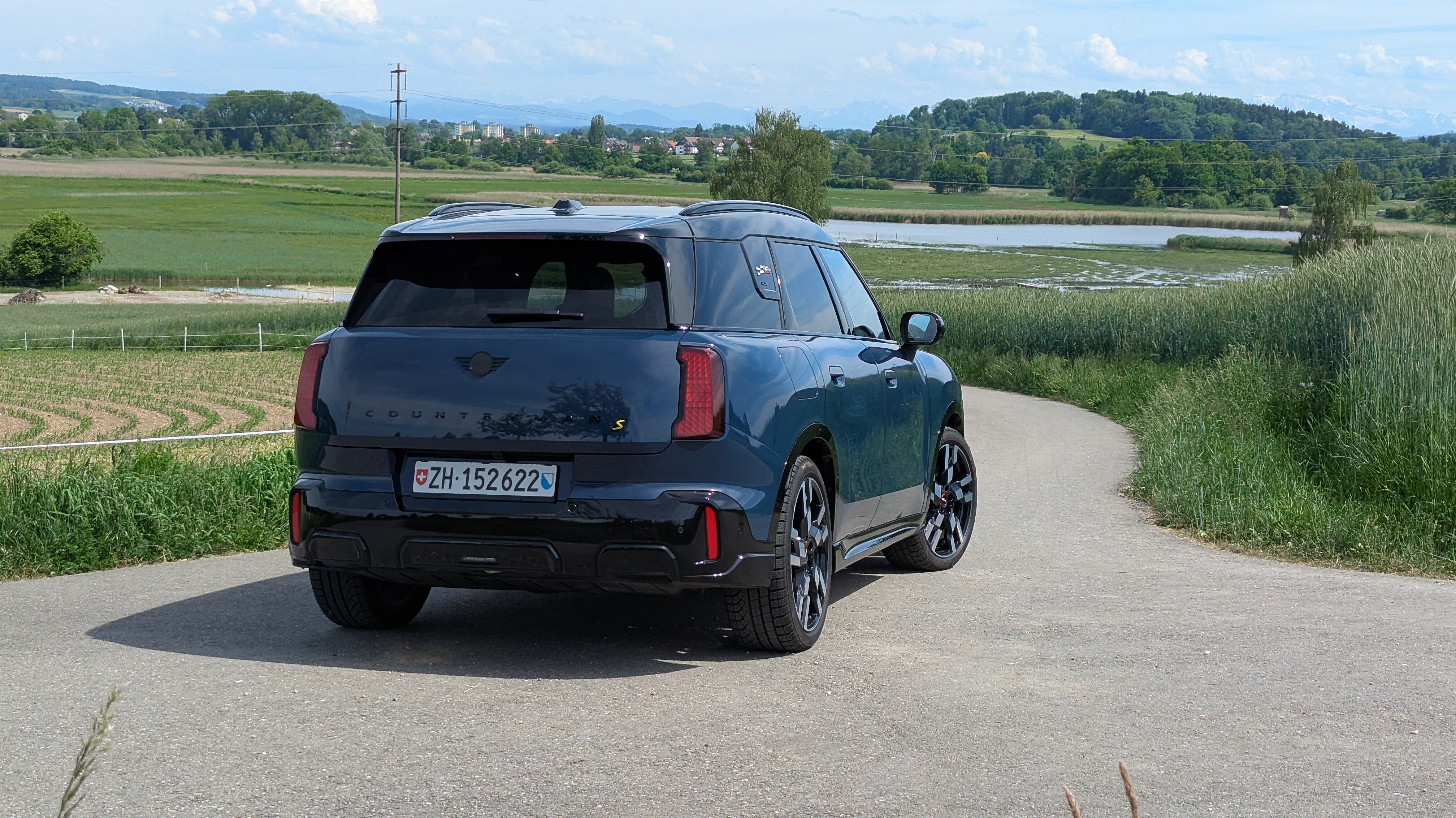 Heckansicht des Mini Countryman